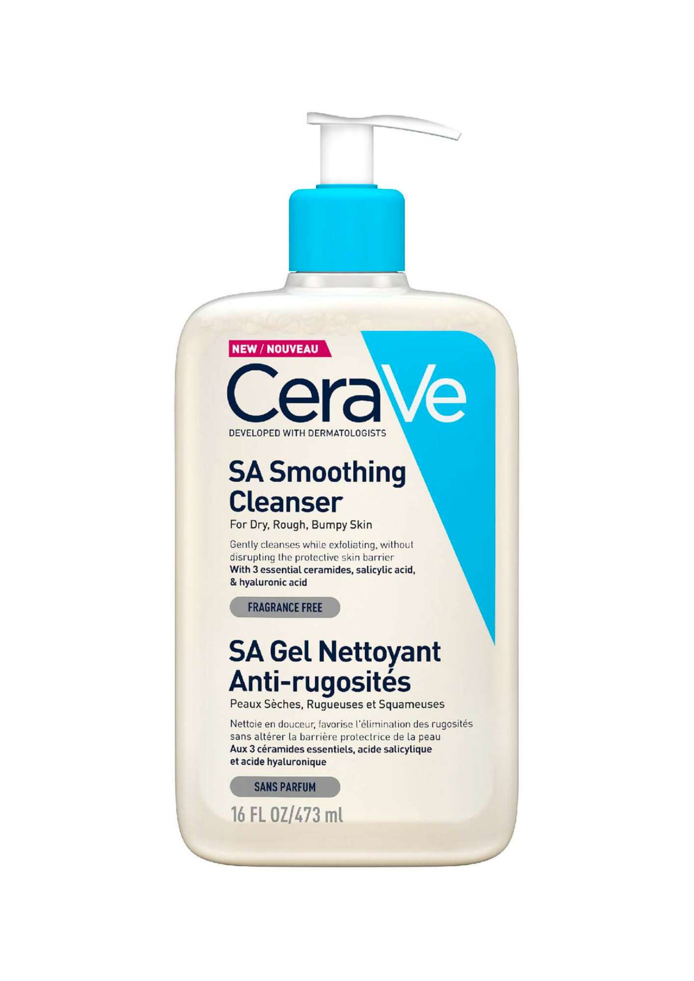 cerave sa smoothing cleanser